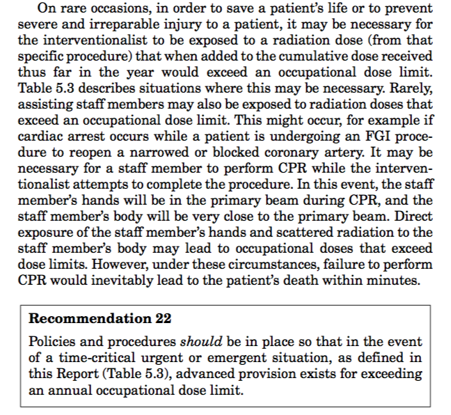 NCRP 168 recommendation 22