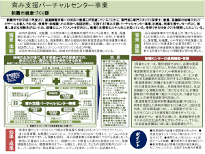 埼玉県朝霞市　育み支援バーチャルセンター事業